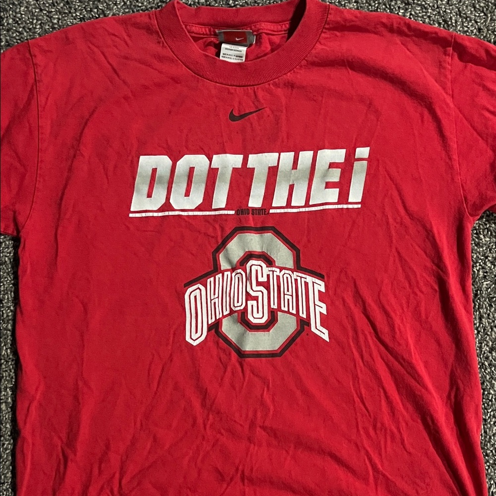 Nike Red Ohio State Tee